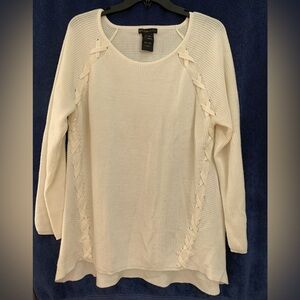 Design History Cream Sweater XL